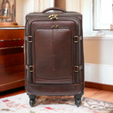 Leather Trolley Bag