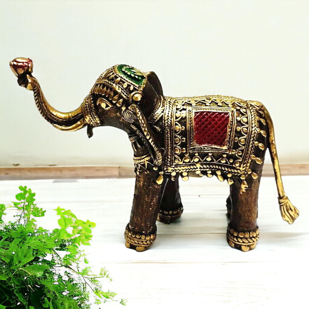 Maharaja Elephant - Antique Showpiece