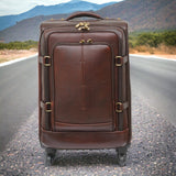 Leather Trolley Bag