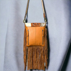 Western Leather Crossbody Bag