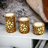 Hand-Carved Tea Light Candle Holders