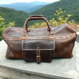 Leather Duffel Bag