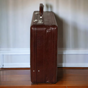 Leather Briefcase (Dark Brown)