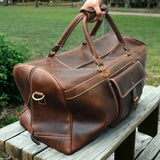 Leather Duffel Bag