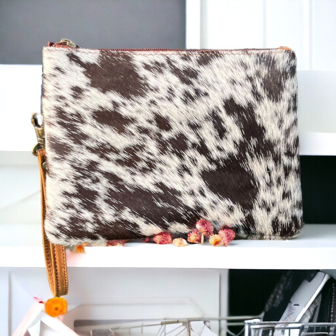 Fur Leather Coin Purse