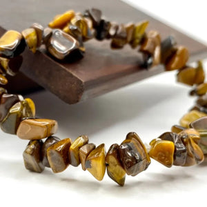 Tiger Eye Bracelets set of 3