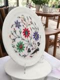 Marble Plate With Intricate Inlay