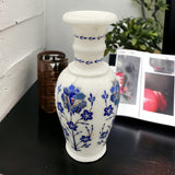 Floral Inlaid Marble Vase