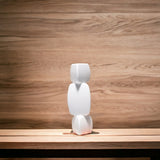 Unique Abstract White Vase