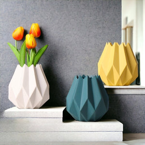 Ceramic Origami Vase Small