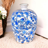 Oriental Splendor Blue and White Chinese Vase