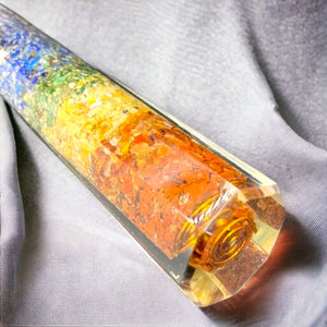 Chakra Orgone Wands