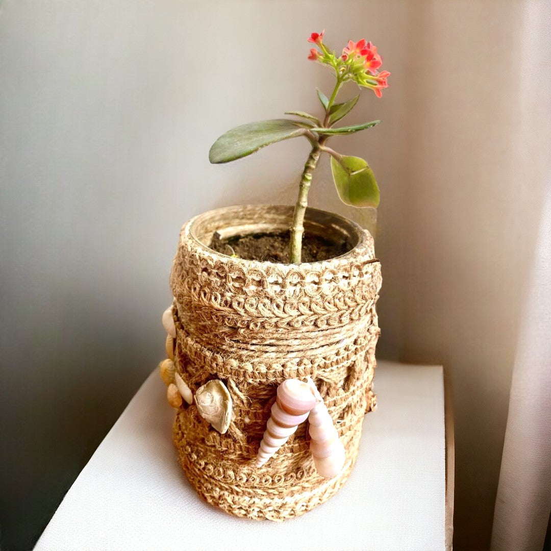 Handmade Jute Planter