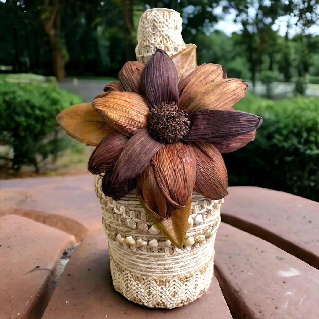 Antique Bottle Blossom