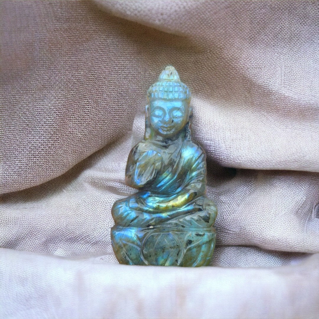 Crystal Buddha Showpiece