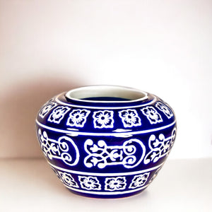 Blue and White Vase