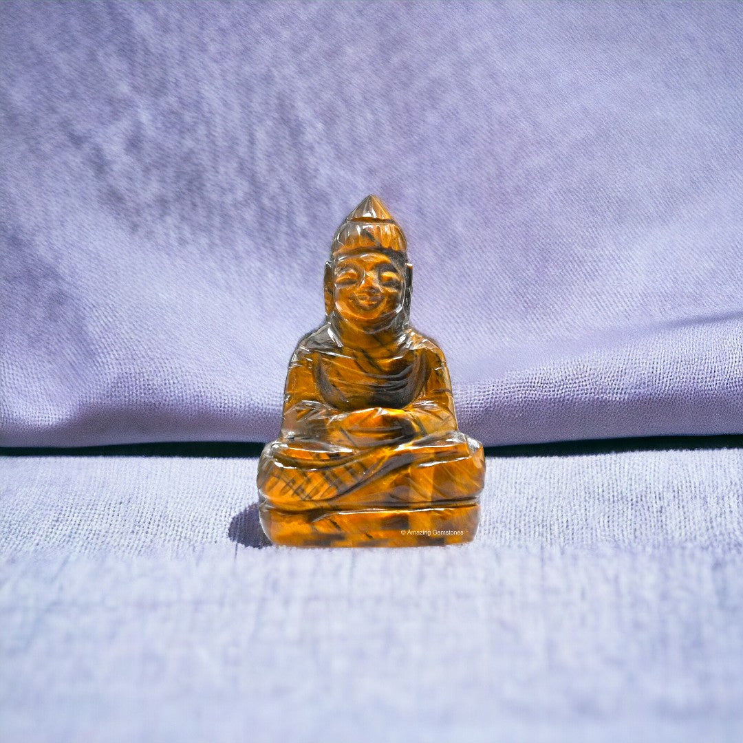 Crystal Buddha Showpiece