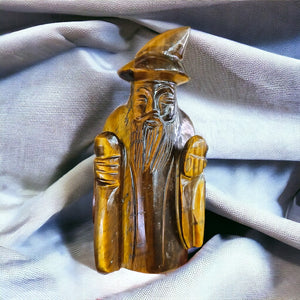 Crystal Carved Merlin