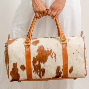 Cowhide Duffle