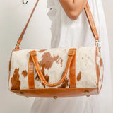 Cowhide Duffle