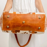 Cowhide Duffle