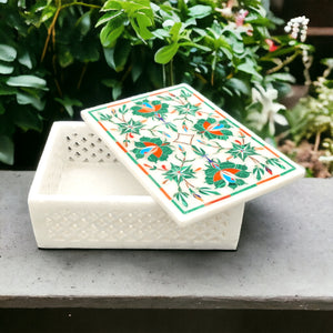 Handmade Marble Jewelry Box