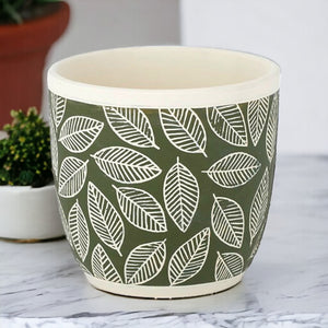 Leafy Elegance Vase