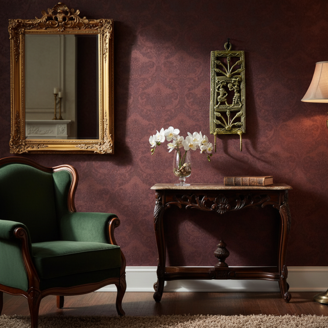 Tribals Two Hooks Dhokra Brass Key Hanger (3)