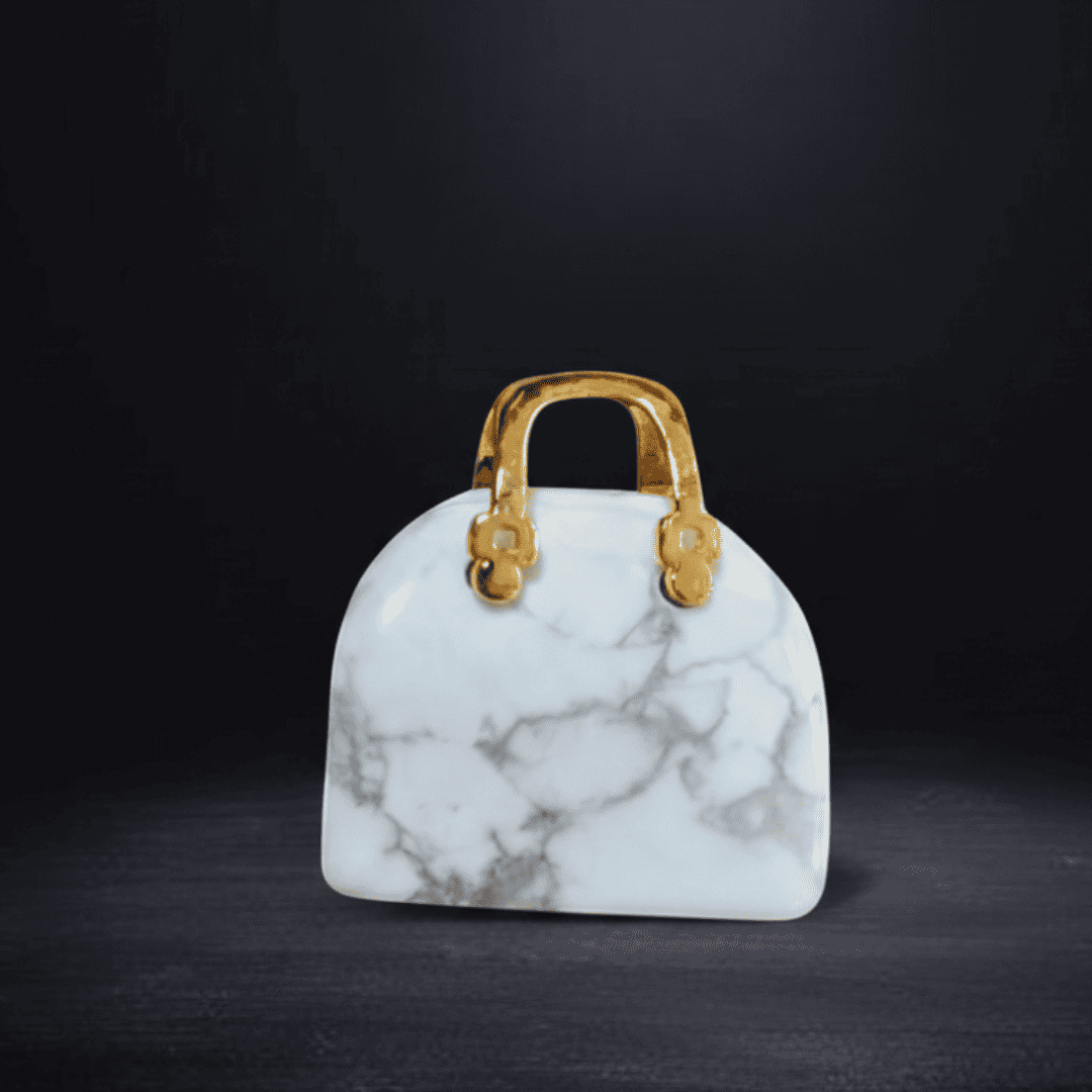 Crystal Purse Carving – Crystal Handbag Pendant (4)