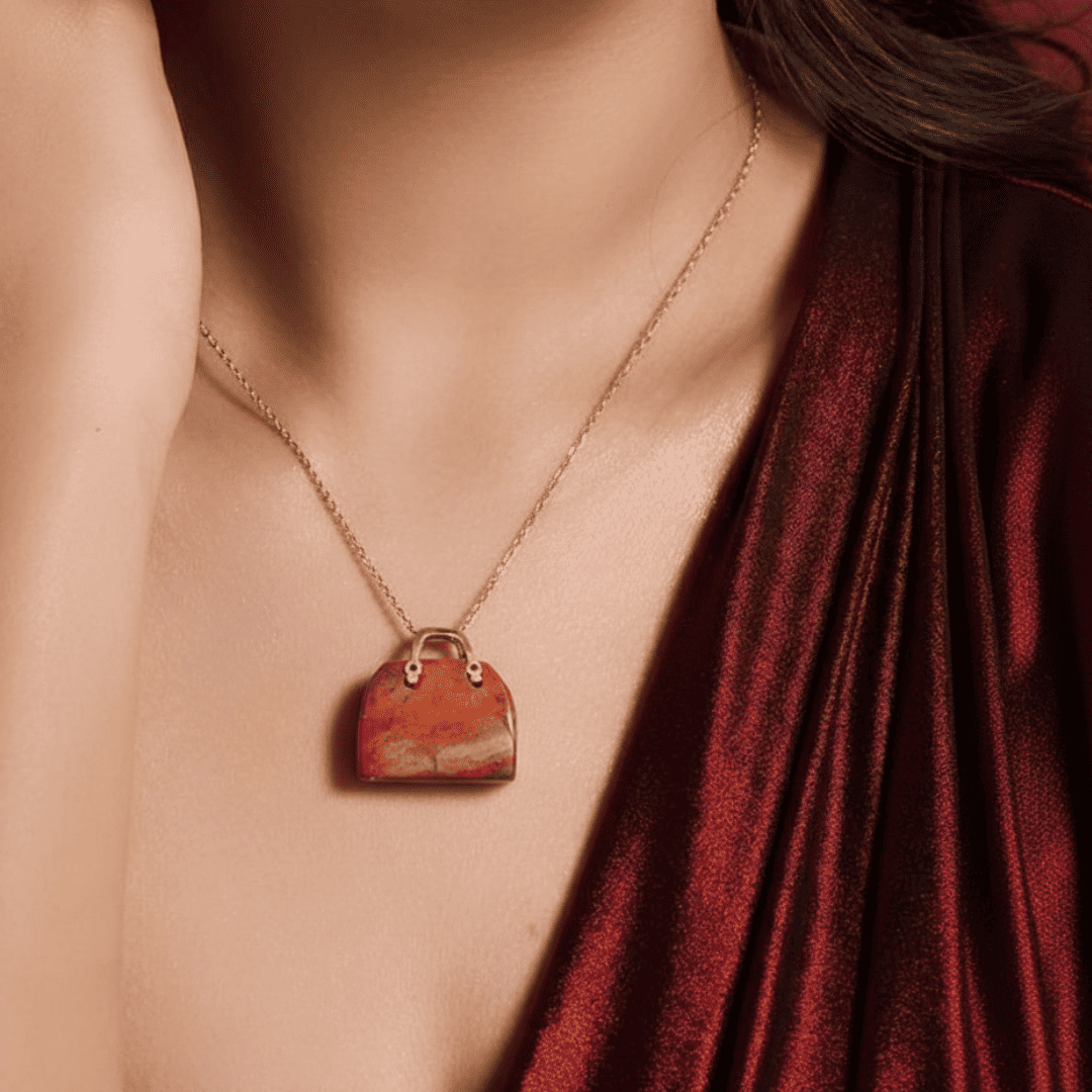 Crystal Purse Carving – Crystal Handbag Pendant (7)