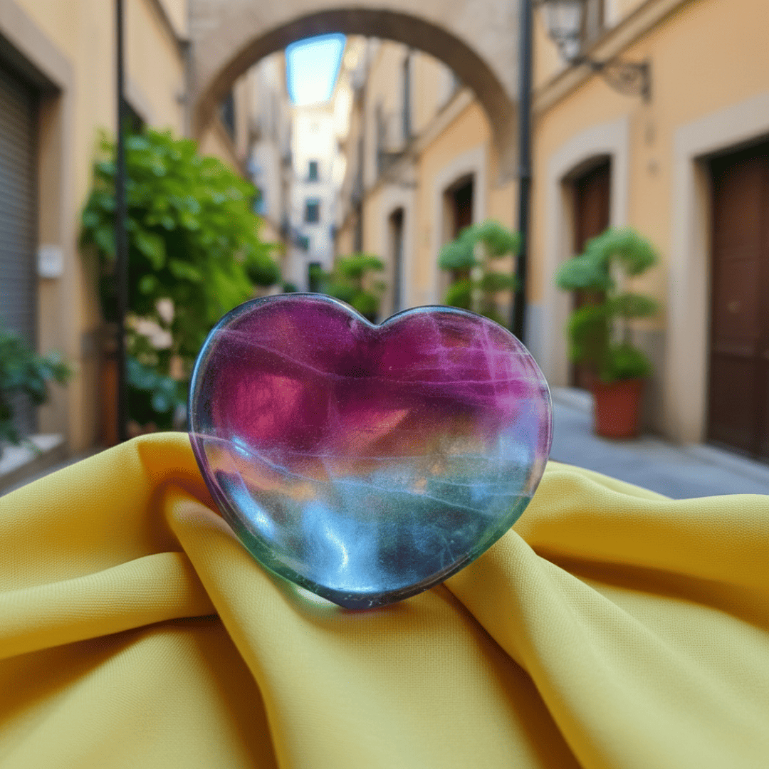 Natural Green Fluorite and Multi Fluorite Crystal Bowl Different Design (11)