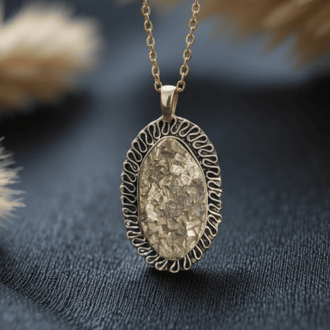 Natural Pyrite Pendant From Peru (4)